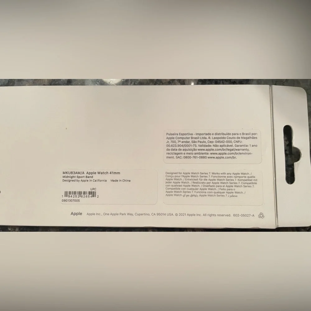 NIB Sealed Apple Watch 41mm Midnight Sport Band